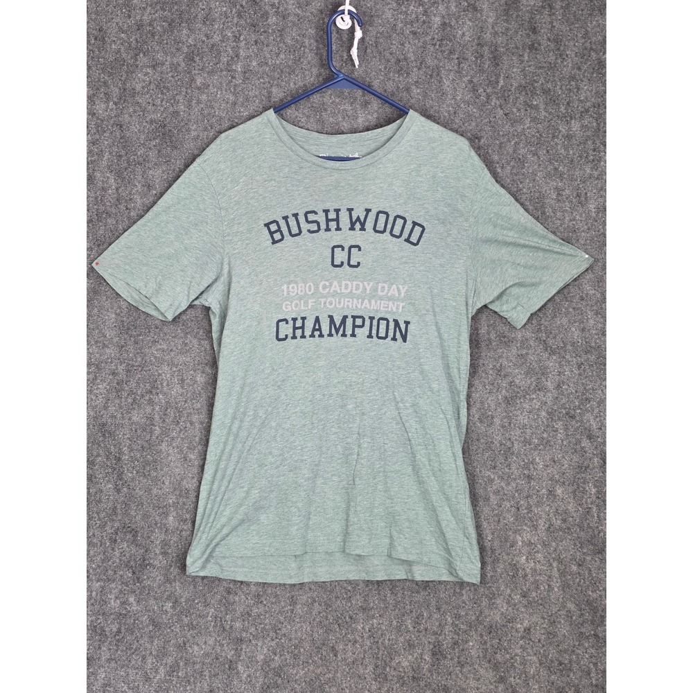 Travis Mathew Mens Golf T Shirt Sz Medium Bushwood CC Champ‎ Athleisure Golfcore